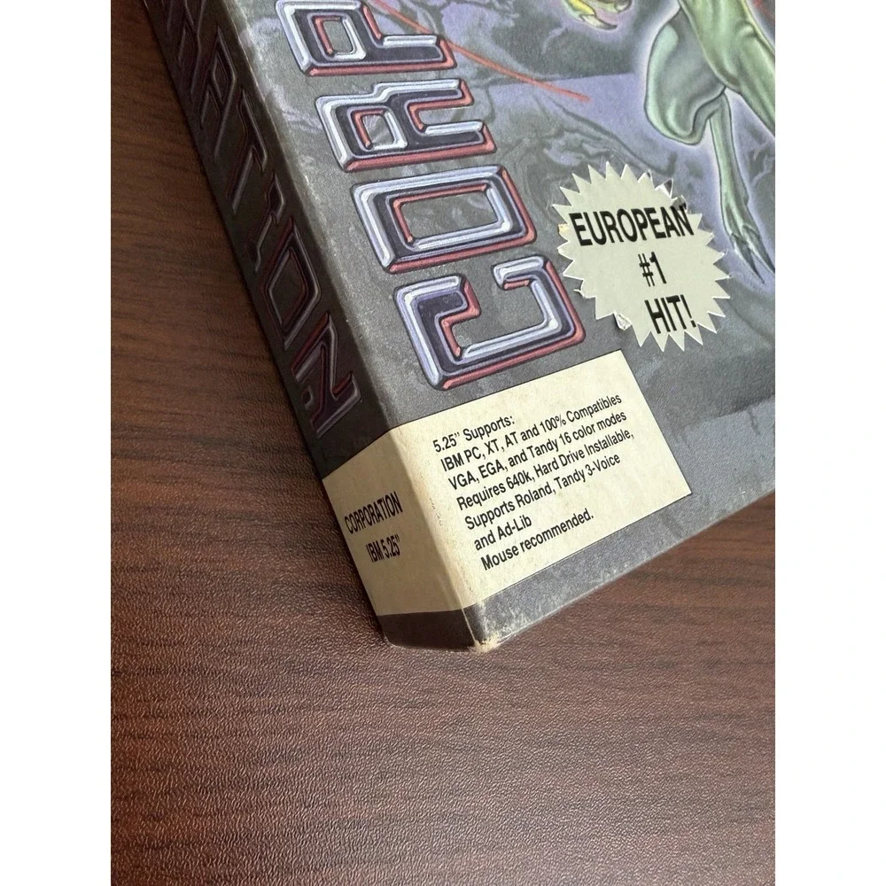 Corporation aka Cyber-Cop [1991] IBM PC Virgin Games BIG BOX Untested 5.25